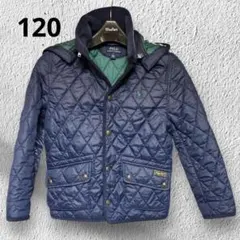 サイズ7 　ネイビー　キルティングジャケット　ラルフローレン