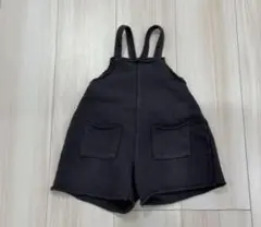 モンベベ サロペット 黒 サイズs 80cm