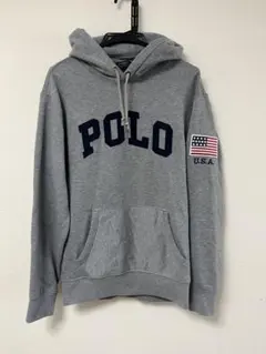 Polo Ralph Lauren グレー フード付きパーカー M