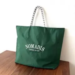 ノマディス NOMADIS SACトートバッグ 大容量 グリーン ネイビーのサムネイル