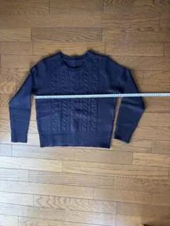 ネイビーニット