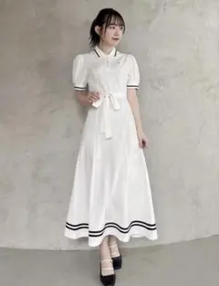 herlipto Short Sleeve Polo Dress - メルカリ