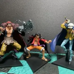 ワンピース　一番くじ　ルフィ&ロー&キッド