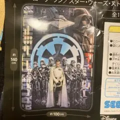 未使用品　スターウォーズ　ローグワン　ブランケット　膝掛け　140X100のサムネイル