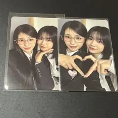 ひ*な様 ME:I 石井蘭 佐々木心菜 ユニットセルカ トレカ WHO I AM