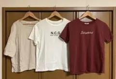 NICE CLAUP OLIVE des OLIVE Tシャツ3枚セット