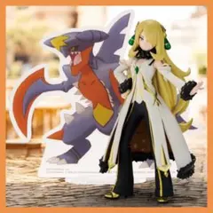 ポケモンマスターズ アルコスシロナ & フィギュア メガガブリアス パネル