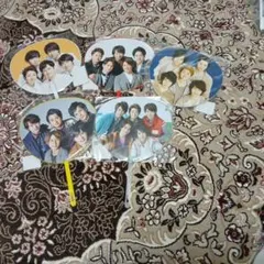 嵐　ミニうちわ　集合