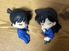 名探偵コナン　ねむらせ隊　工藤新一・毛利蘭 2体セット