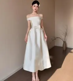 新品】herlipto Fiorella Ribbon Dress - メルカリ