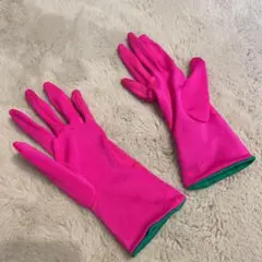 ピンク　手袋