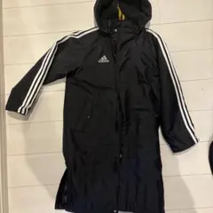 adidas CLIMAPROOF ベンチコート 150サイズ ブラック