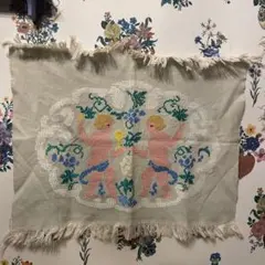 ヴィンテージ イギリス　テーブル　クロス