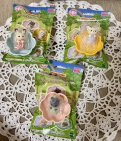 シルバニアファミリー 赤ちゃん&お花のベッドセット