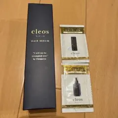 cleo's クレオズボーテ　ブースターヘアセラム　ヘアオイルヘアミルク付き