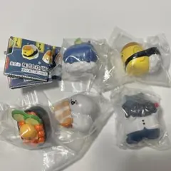 あ*き様 お文具といっしょ　へいらっしゃいなのです　5種　ガチャ　カプセルトイ