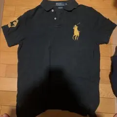 archive swag polo ralph lauren ポロシャツ 黒 - メルカリ