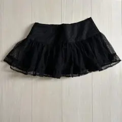新品未使用　ヘザー　レイヤードフリルスカート