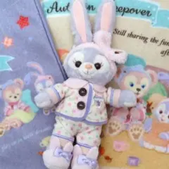 オータムスリープオーバー ステラルー ぬいぐるみバッジ
