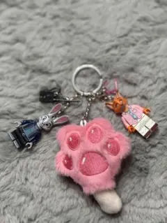 ズートピア ジュディ ニック ミニフィグ キーホルダー アイスキャンディー