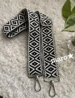 新品✨バッグ付け替え用ショルダーストラップのみ❤️スマホショルダー⭐️ダイヤチェック