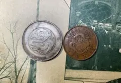 明治27年 一円銀貨 龍デザイン - メルカリ