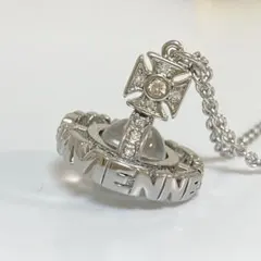 Vivienne Westwood｜ペイズリーオーブスモールネックレス　シルバー