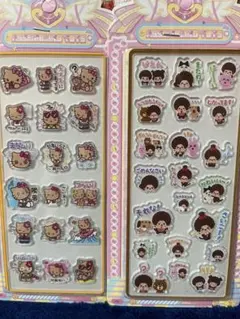 キティちゃん、モンチッチアクリルシールセット