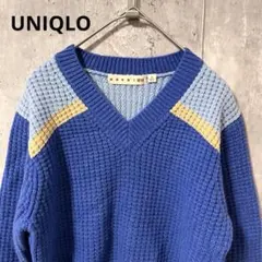 UNIQLO MARNI ローゲージ　Ｖネック　ニット　カジュアル
