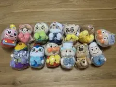 最終値下げ　アンパンマンキャラクターぬいぐるみ13体セット　プリちぃシリーズ