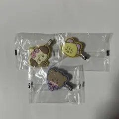【美品】mikkoぷっくりラバー ヘアピン ラテ　スフレ　パフ