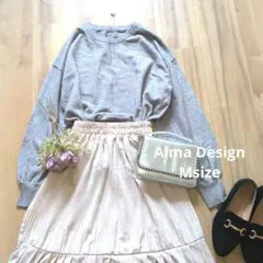 Alma Design　まとめ売り　コーデ売り　usedアイテム2点　Мサイズ