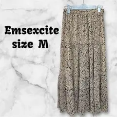 【M-203】 Emsexcite エムズエキサイト ロングスカート アニマル柄のサムネイル