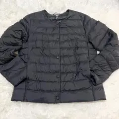 【a04658】UNIQLO 美品 パフテックコンパクトジャケット ブラック M