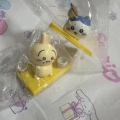 うさぎ ハチワレ 松屋 コラボ フィギュアセット