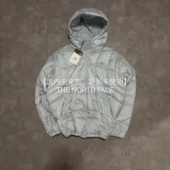 【国内未発売❗️】新品未使用❗️ノースフェイス　ダウン　wave lt 水色　XL