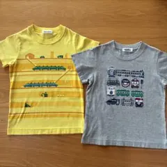 a*5様 ファミリア　110 Tシャツ　2枚　電車