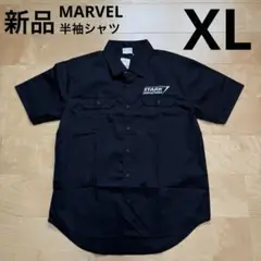 MARVEL マーベル　STARK スターク　半袖シャツ　黒　ブラック　XL新品