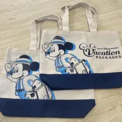 東京ディズニーリゾート ミッキー トートバッグ（2個セット）