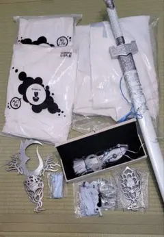 陳情令 魔道祖師 コスプレ 漫有引力 藍忘機 藍湛 避塵 含む フルセットsのサムネイル
