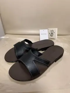 ❣️Spick & Span MAURO DE BARIレザーステッチサンダル36のサムネイル