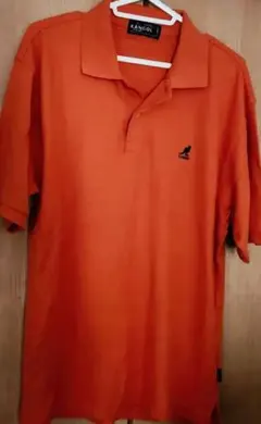 【最終特価】KANGOL オレンジ ポロシャツ XL