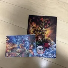 鬼滅の刃パンフレットと映画特典のポストカードセット