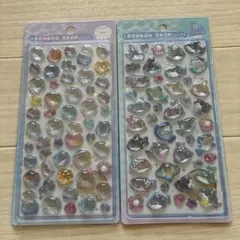 明日発送　新品　ボンボンドロップシール　水族館限定　クラゲ　ジンベイザメ