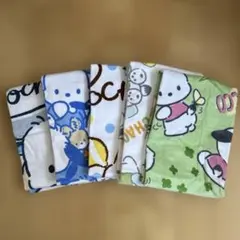 サンリオ　ポチャッコ　バスタオル　5枚セット 60×120cm