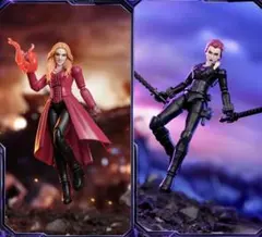 blokees MARVEL ブラックウィドウ スカーレットウィッチ