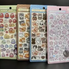 ボンボンドロップシール　和柄