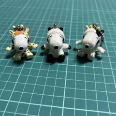 ビンテージ　レア　平成レトロ　スヌーピー キーホルダー 3個セット