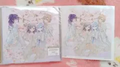 プロセカ CD ニーゴ 余花にみとれて/D/N/A ジャケットステッカー 2点①