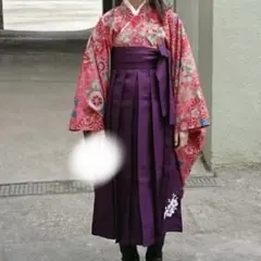 Catherine Cottage 赤 花柄 袴 150cm 卒業式 子供用